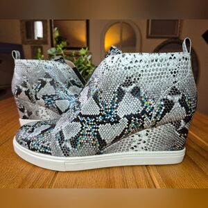 Linea Paolo Felicia III Wedge Sneaker Bootie - Size 10.5
